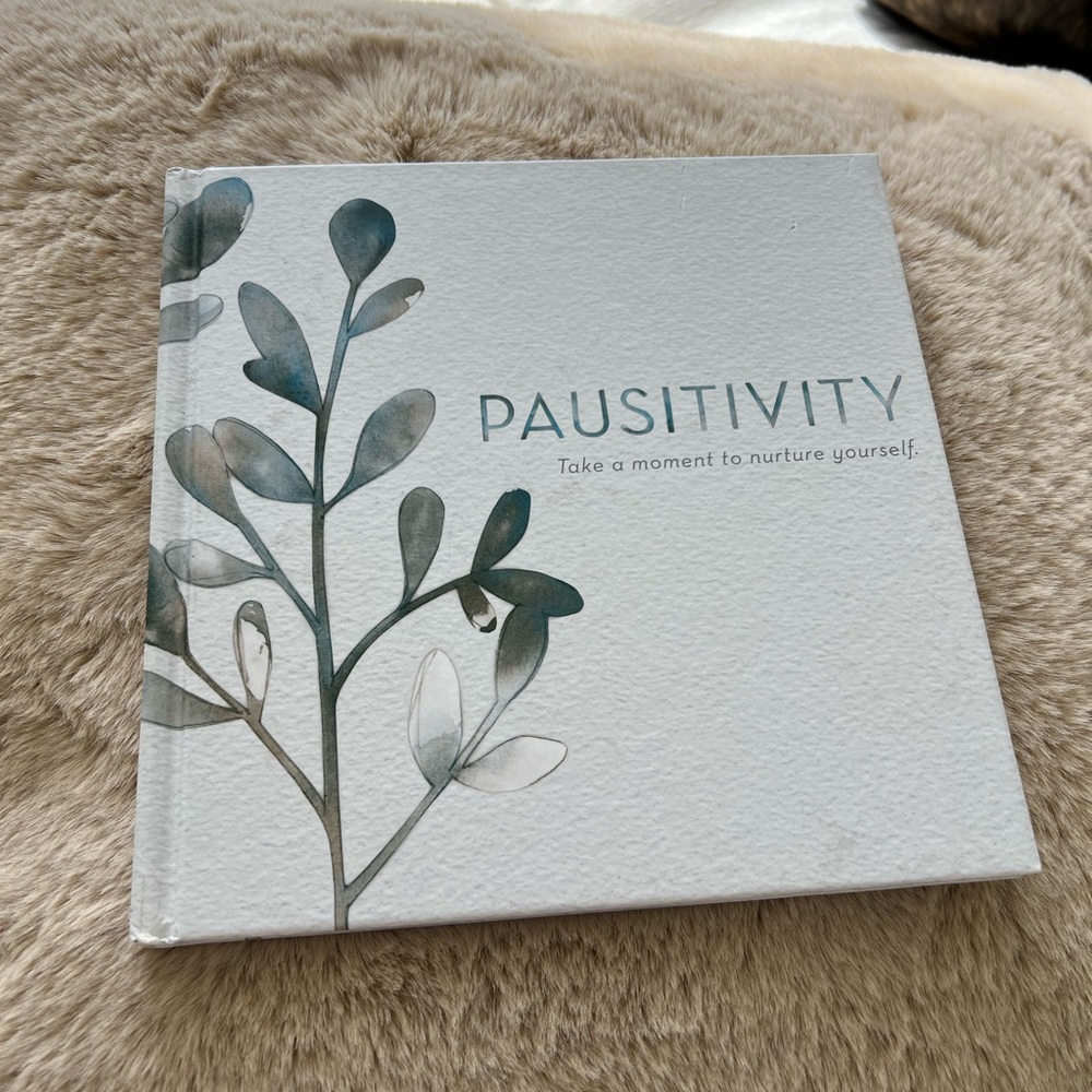 Pausitivity Hardcover Book